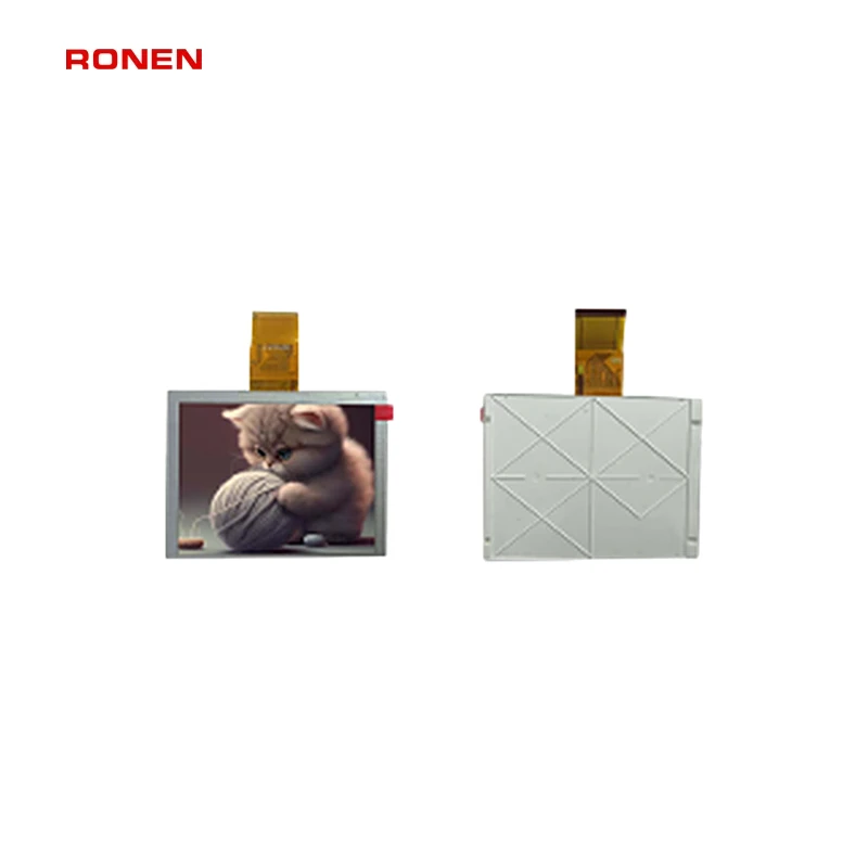 5 inch square LCD display — representative module photo
