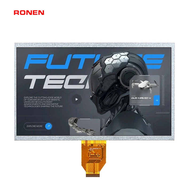 RG-T101BAHA-01 - 10.1" 1024x600 IPS TFT LCD module