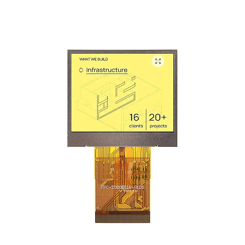 DS-T020BLIA-01 - 2.0" 320x240 IPS TFT LCD module