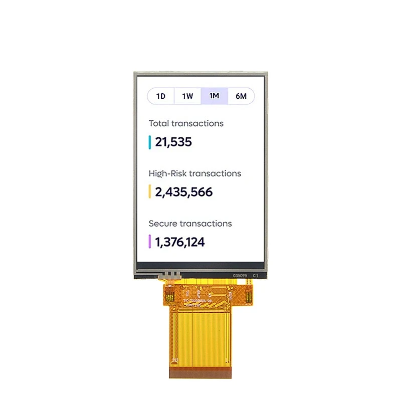 DS-T035BHSA-01P - 3.5" 320x480 IPS RTP TFT LCD module