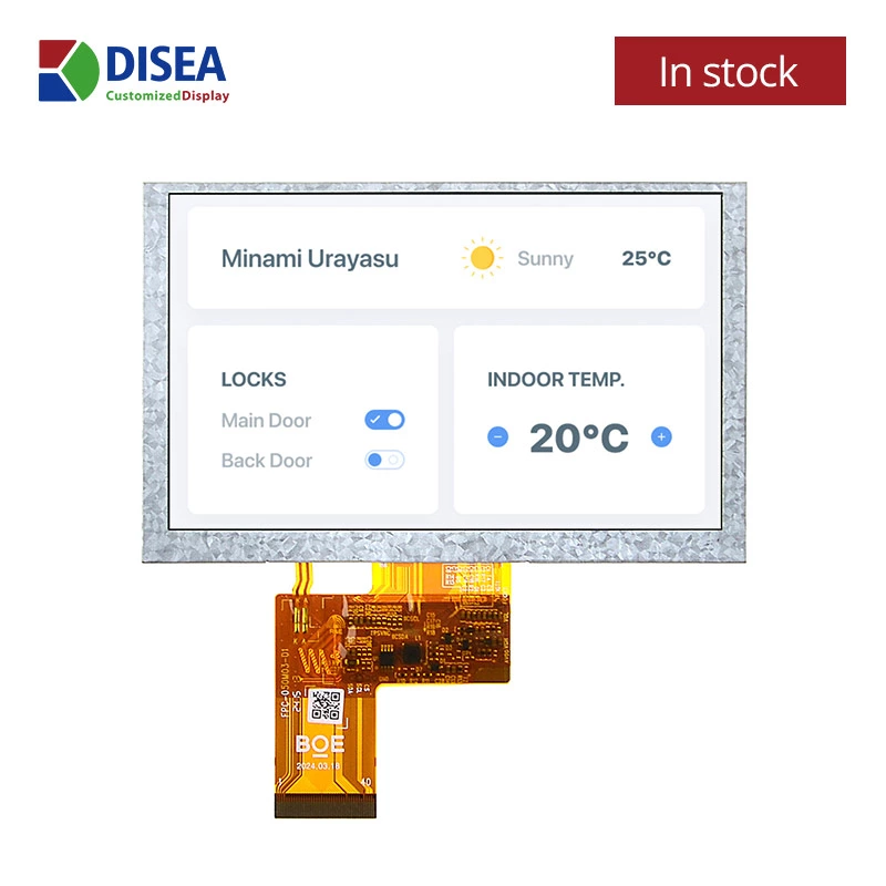 DS-T050BWEF-01 - 5.0" 800x480 Transflective TFT LCD module