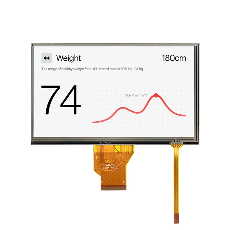 DS-T070QWE-01PD - 7.0" 800x480 TN RTP TFT LCD module
