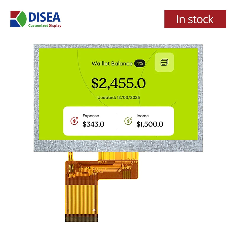 DS-T043BPI-01ND - 4.3" 480x272 TN TFT LCD module