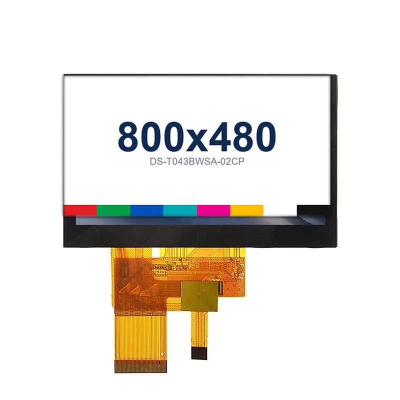 DS-T043BWSA-02CP - 4.3" 800x480 IPS CTP TFT LCD module