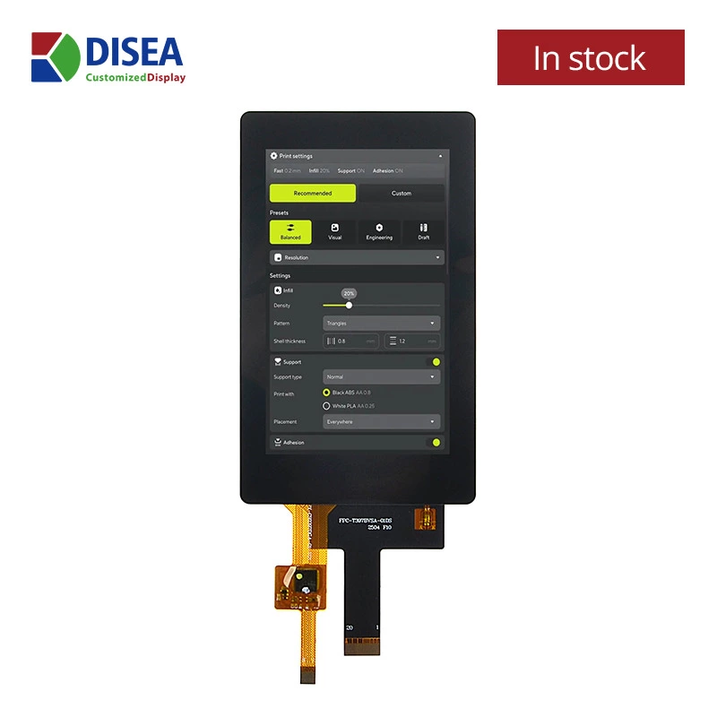 DS-T0397BVSA-01CP - 3.97" 480x800 IPS CTP TFT LCD module