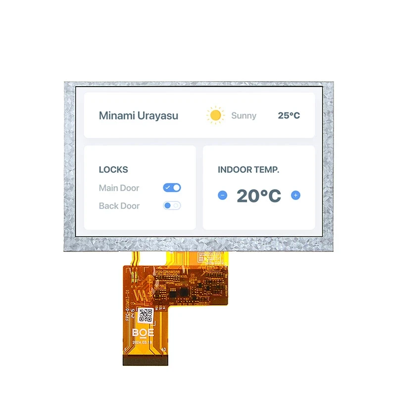 DS-T050BWEF-01 - 5.0" 800x480 Transflective TFT LCD module