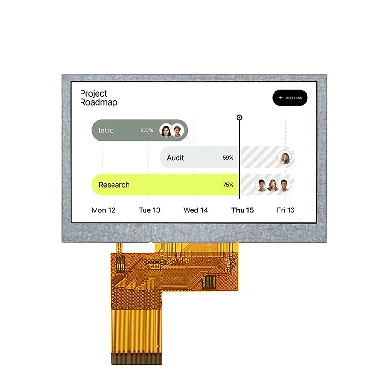 DS-T043BWSWA-02 - 4.3" 800x480 IPS TFT LCD module
