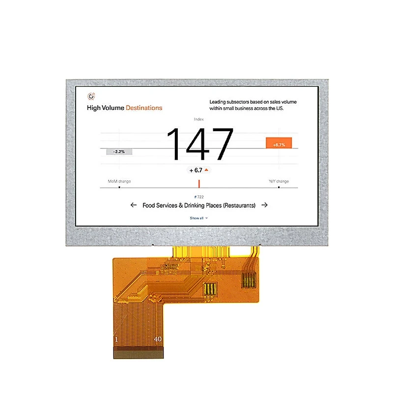 DS-T043BPSWA-02 - 4.3" 480x272 IPS TFT LCD module