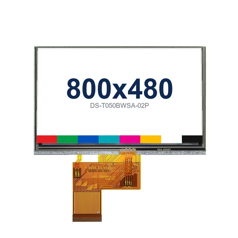 DS-T050BWSA-02P - 5.0" 800x480 IPS RTP TFT LCD module