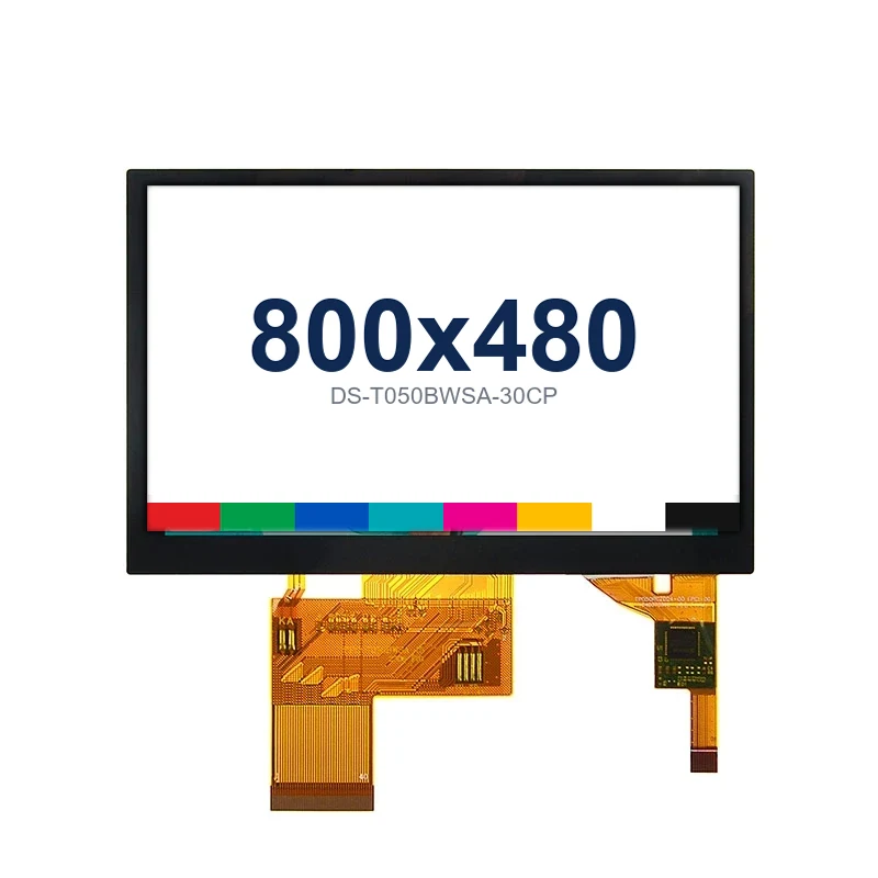 DS-T050BWSA-30CP - 5.0" 800x480 IPS CTP TFT LCD module