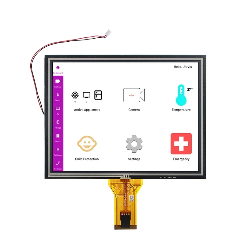 DS-T080QGH-07P - 8.0" 800x600 TN RTP TFT LCD module